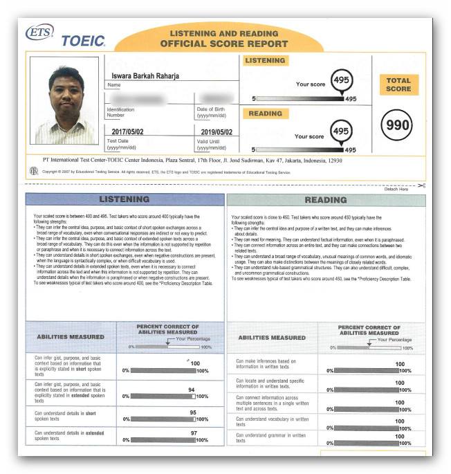 TOEIC – 990