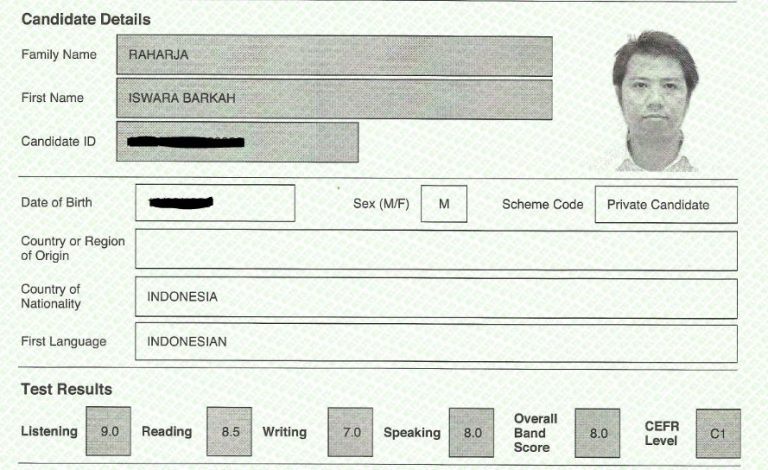 IELTS 2017 – 8.0